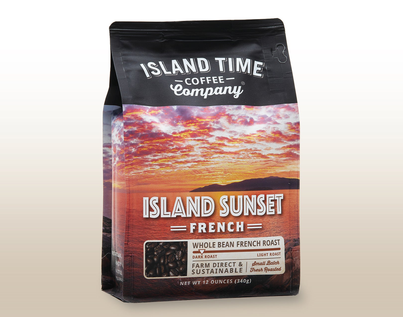 Island Time Coffee Sunset French